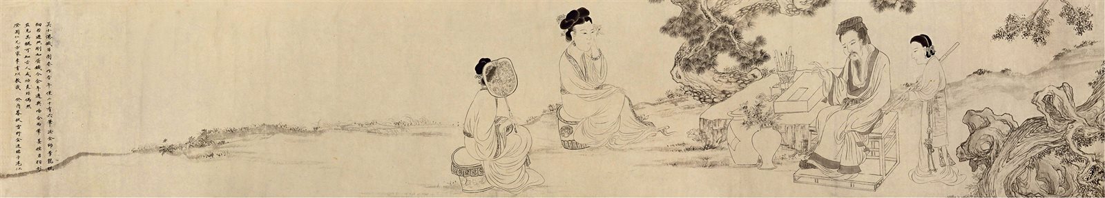 铁笛图卷