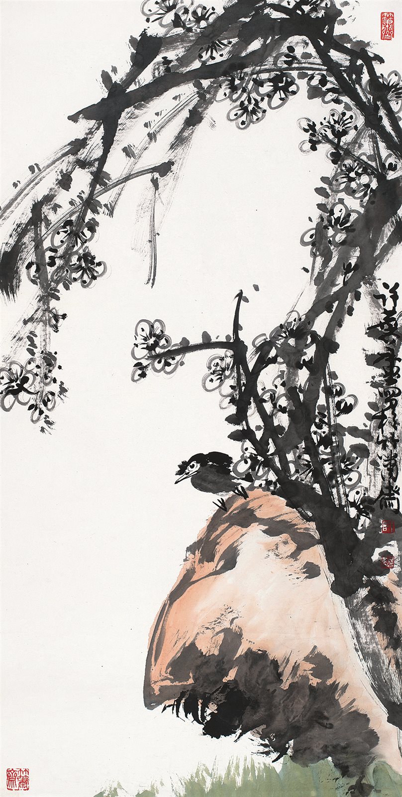 梅花小鸟