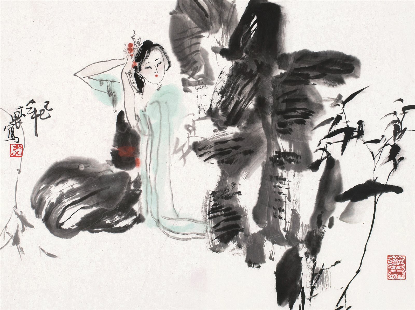 试妆