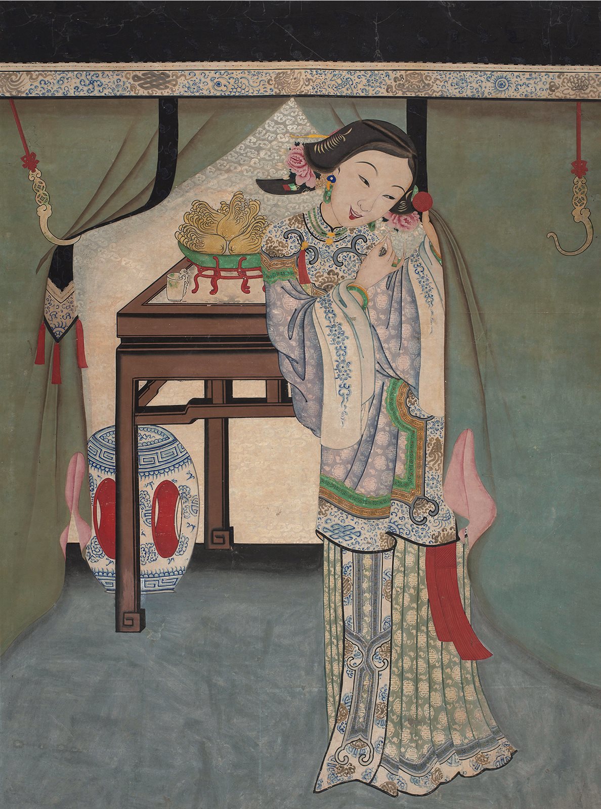 媚眼含羞