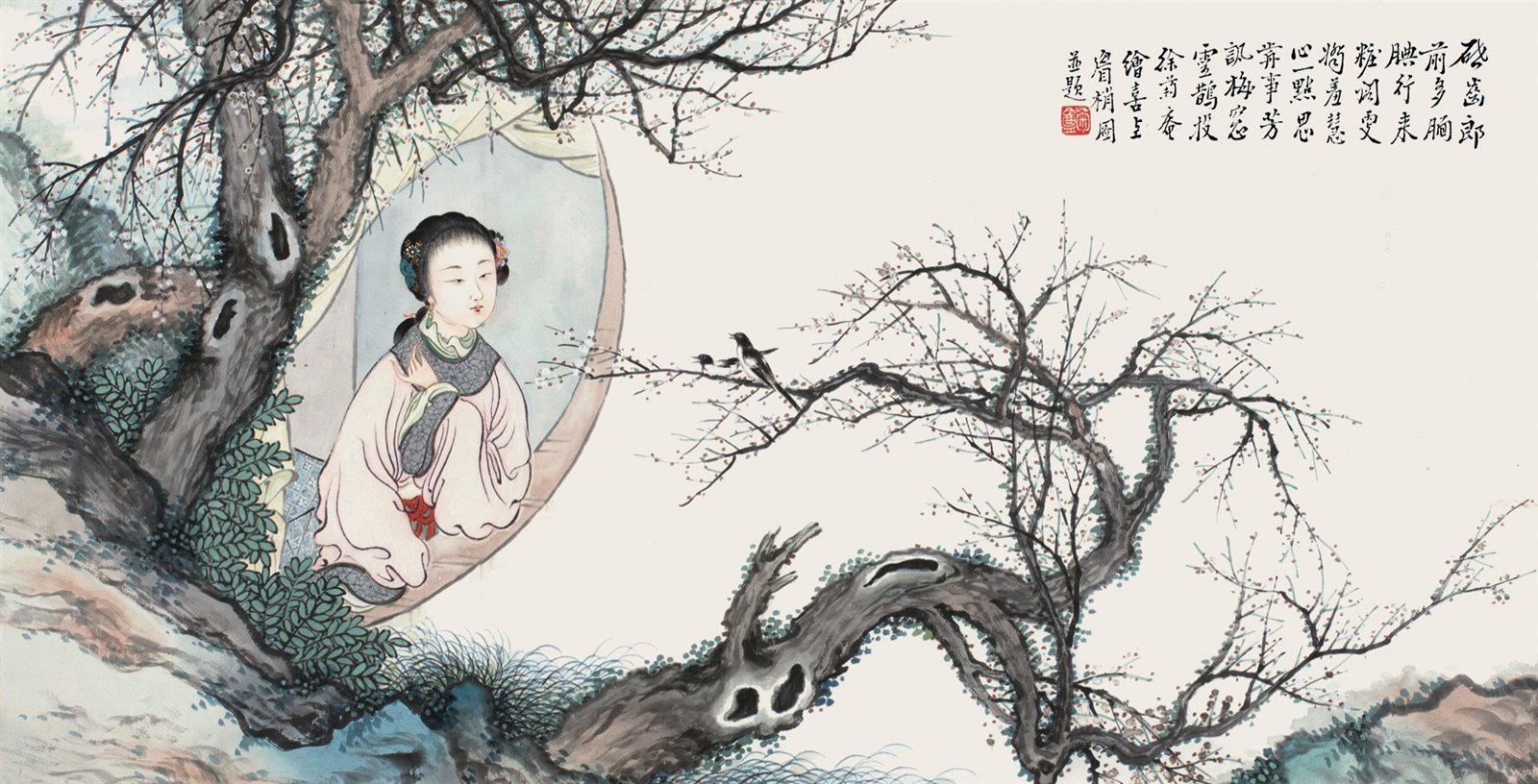 喜上眉梢图