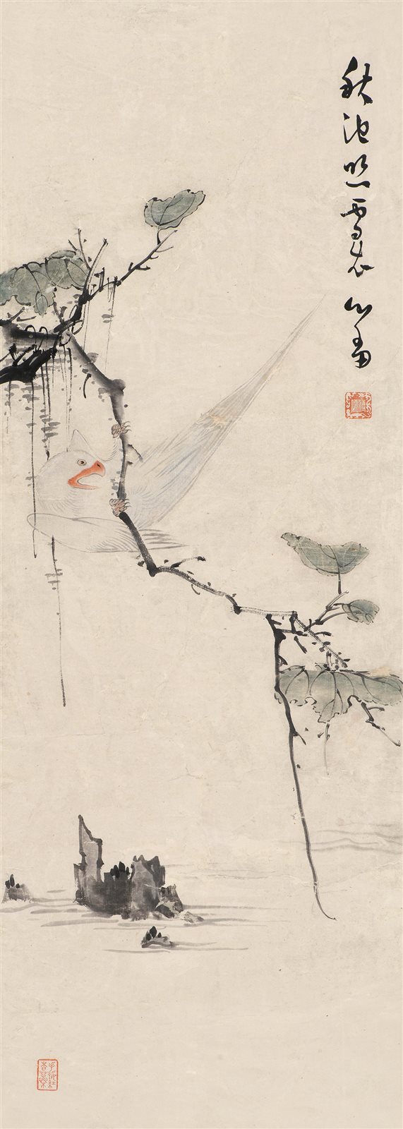 秋池照雪衣