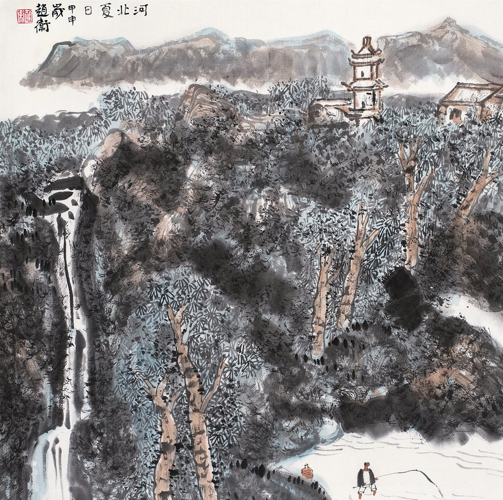 河北夏日
