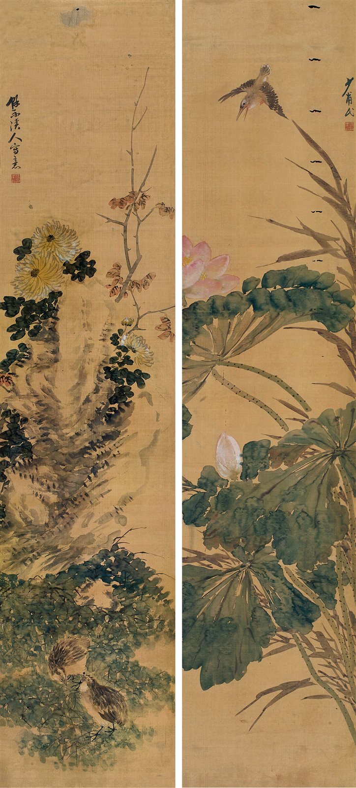 花鸟二帧