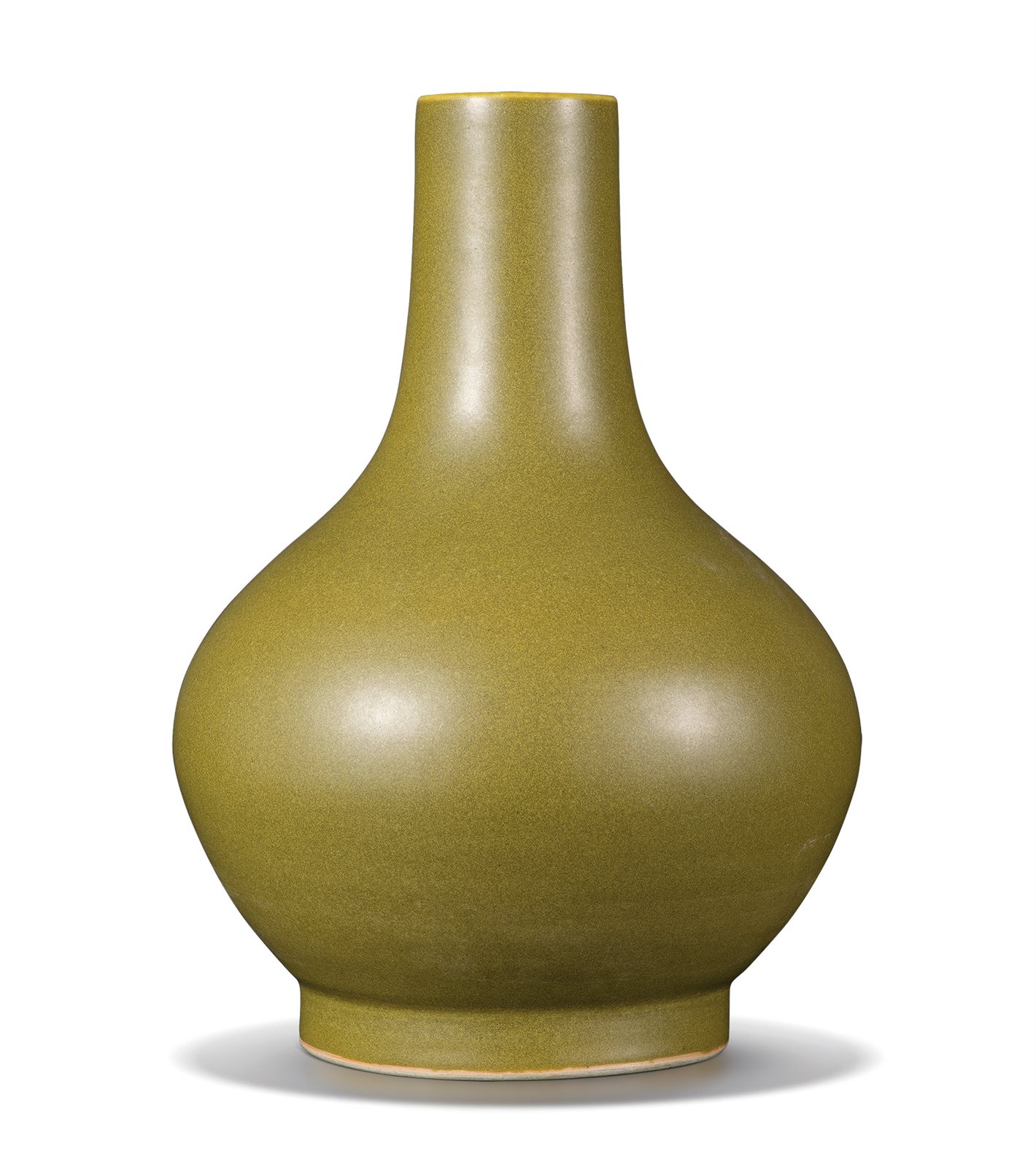 茶叶末釉荸荠瓶