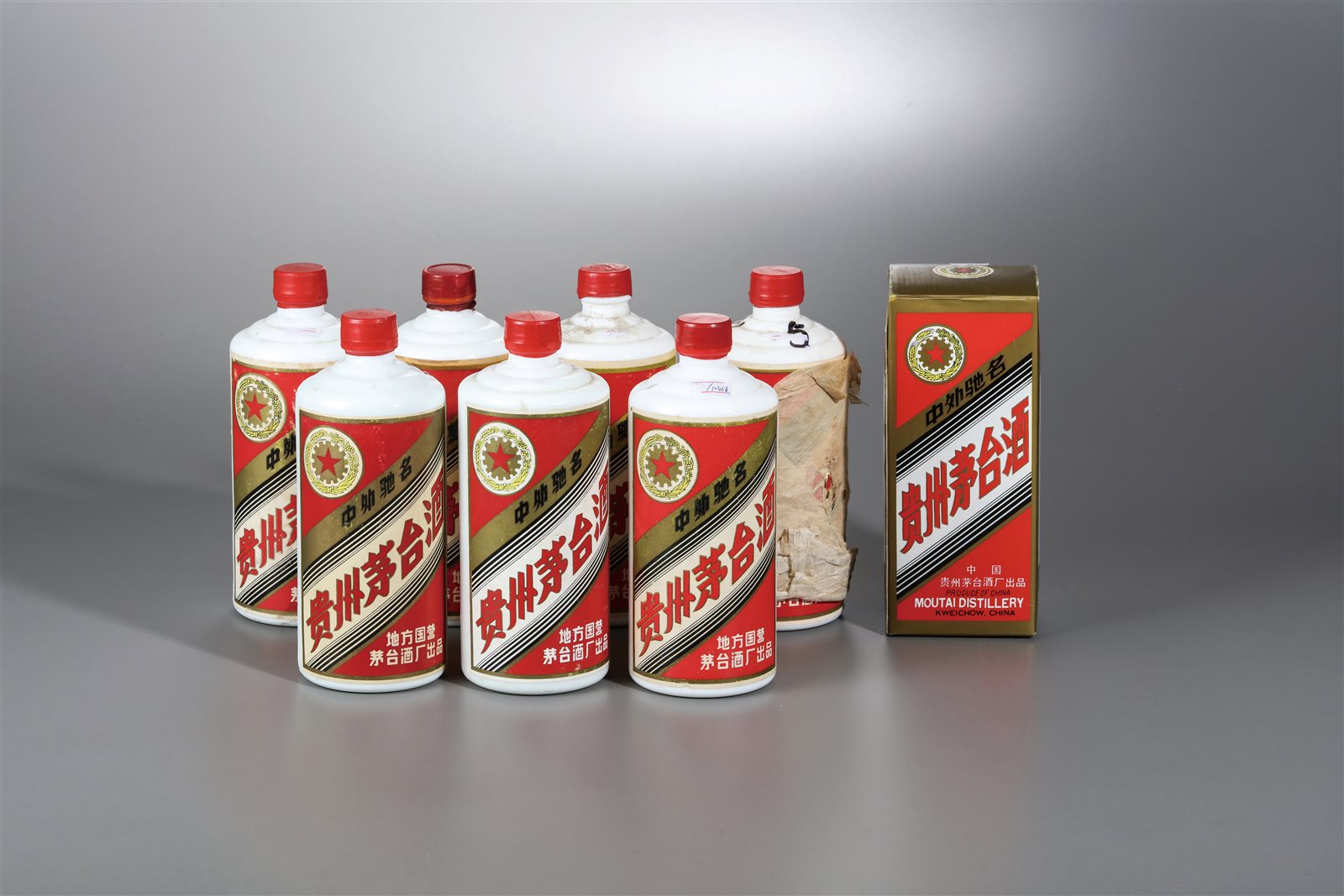 1980年代的茅台酒