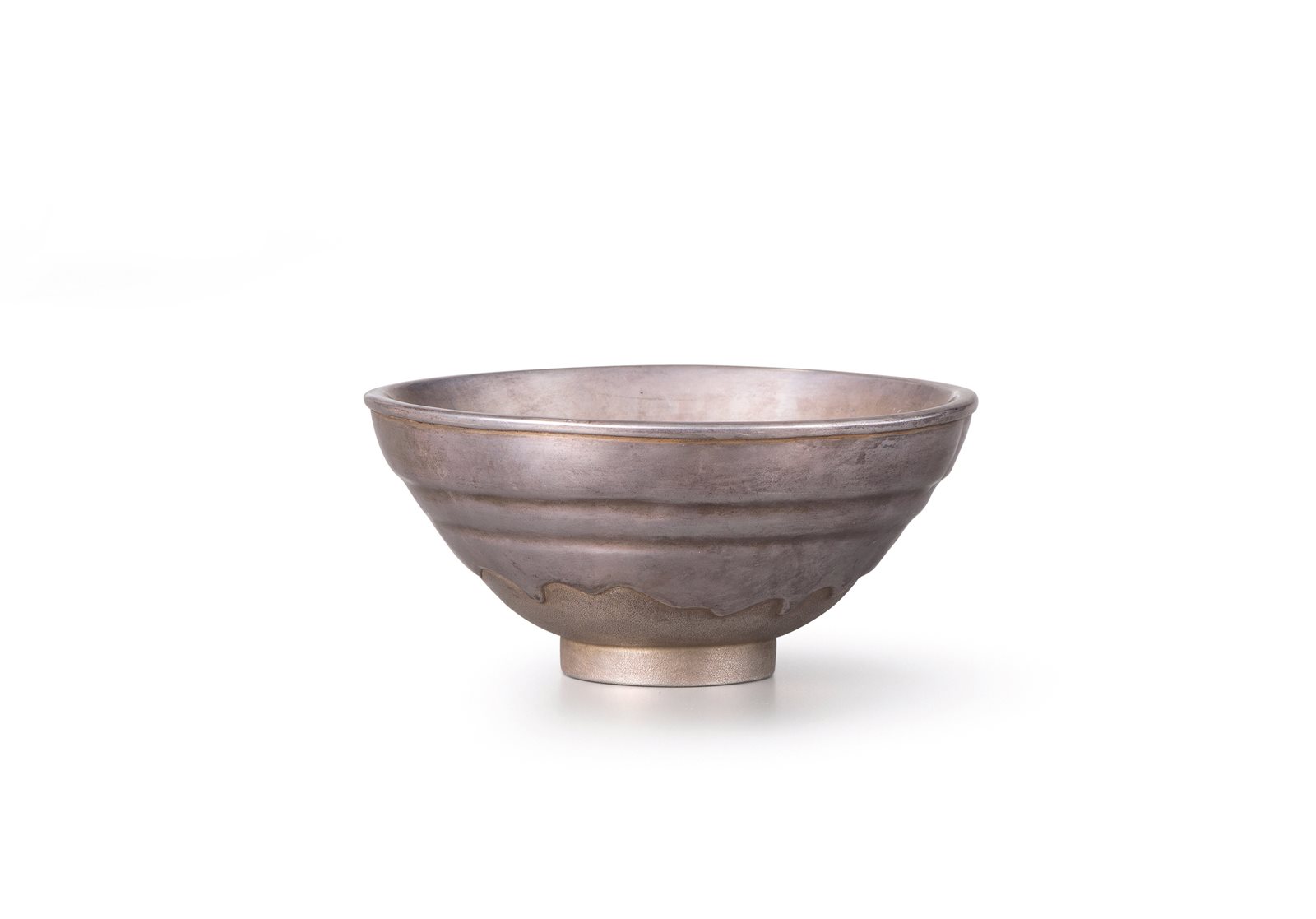 日本银制茶盏