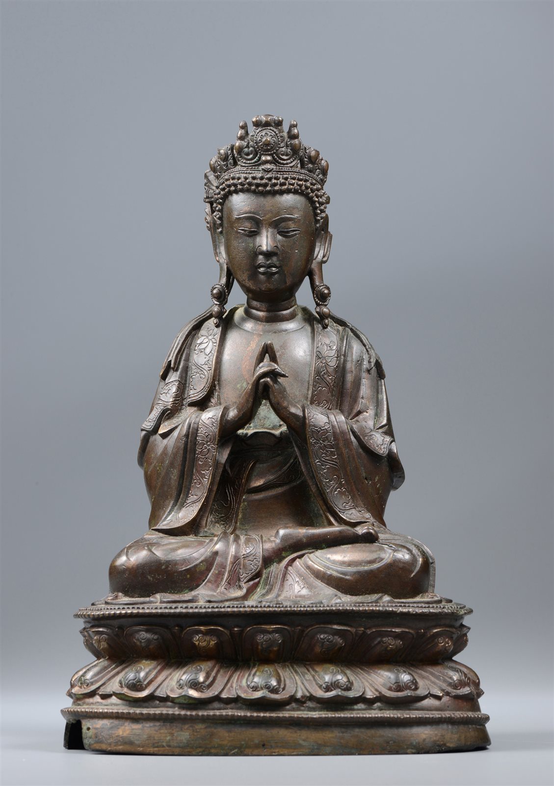 铜大日如来坐像