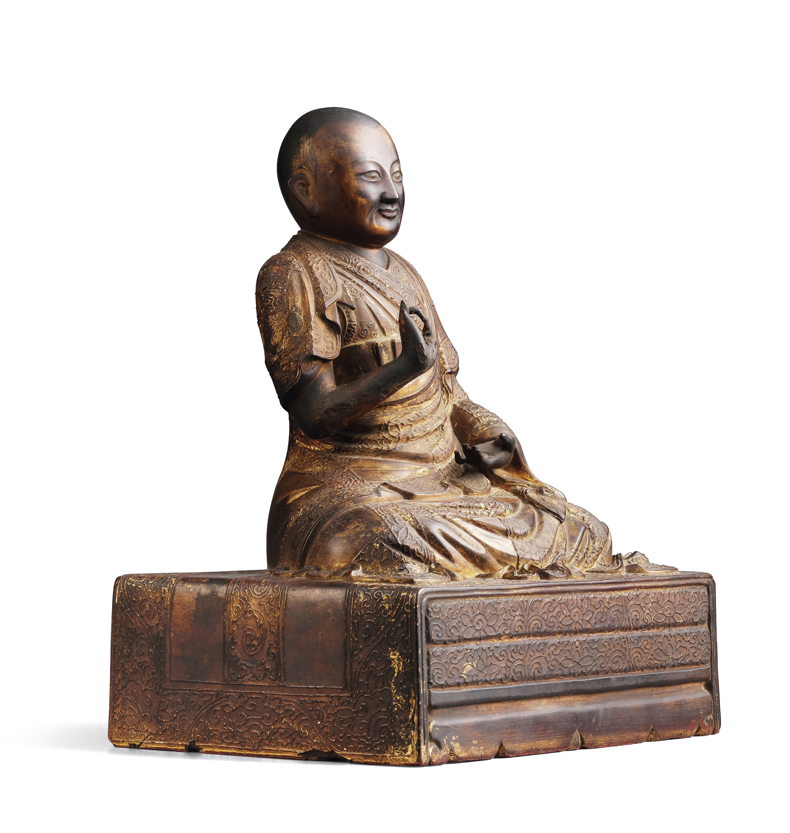 清康熙 夹纻扎纳巴扎尔像