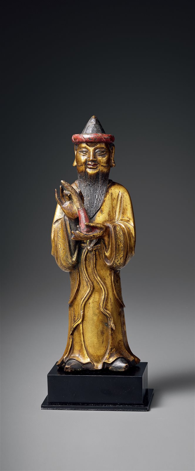 明 胡人献宝