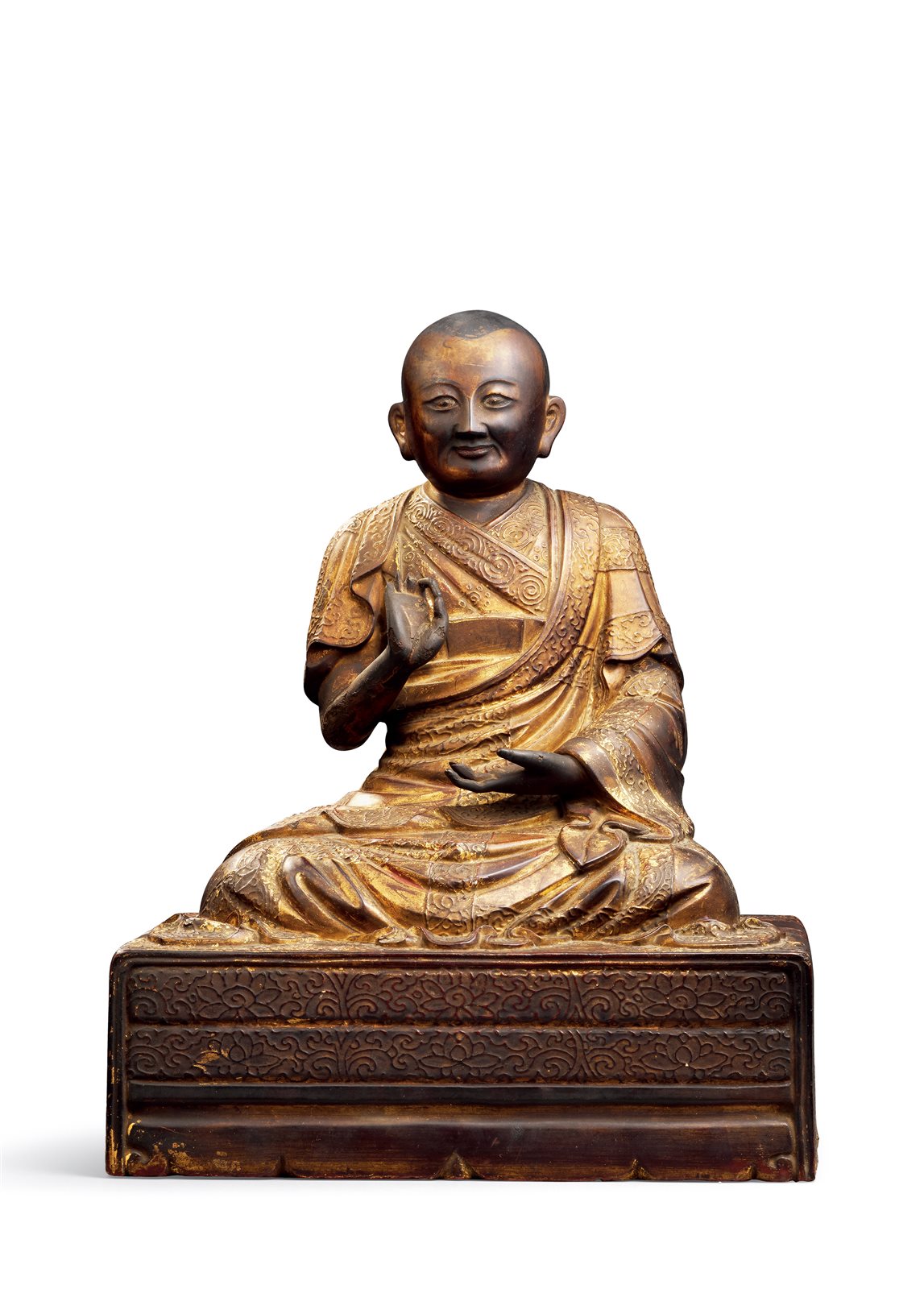 清康熙 夹纻扎纳巴扎尔像