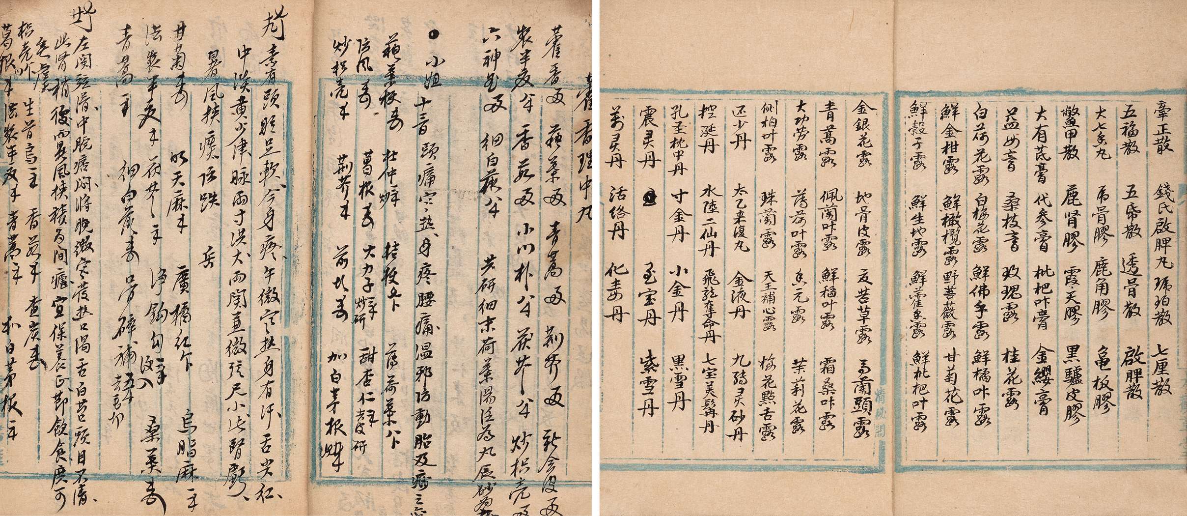 清娱书屋所藏医书稿本·三种 清末民国（壬子）间仲嘉氏清娱书屋写本