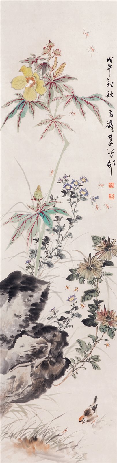 秋意图轴