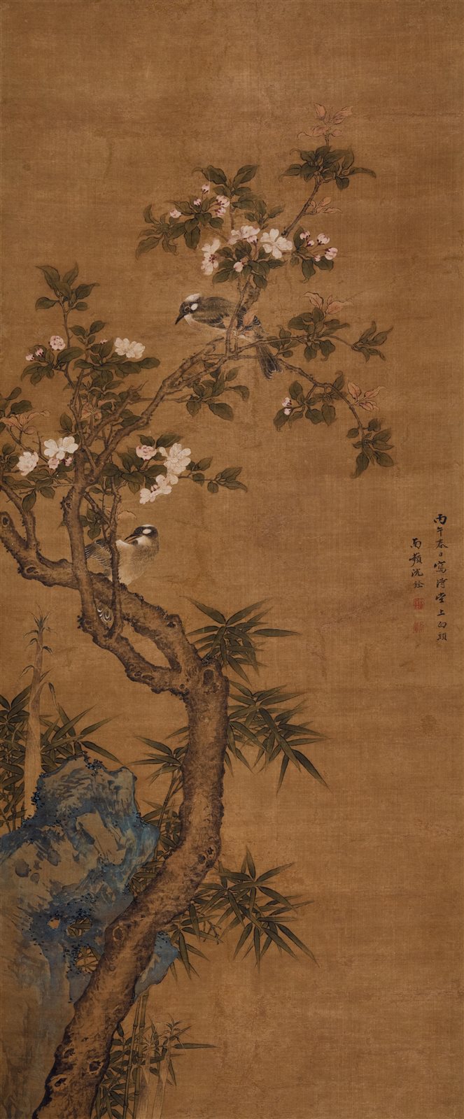 堂上白头图