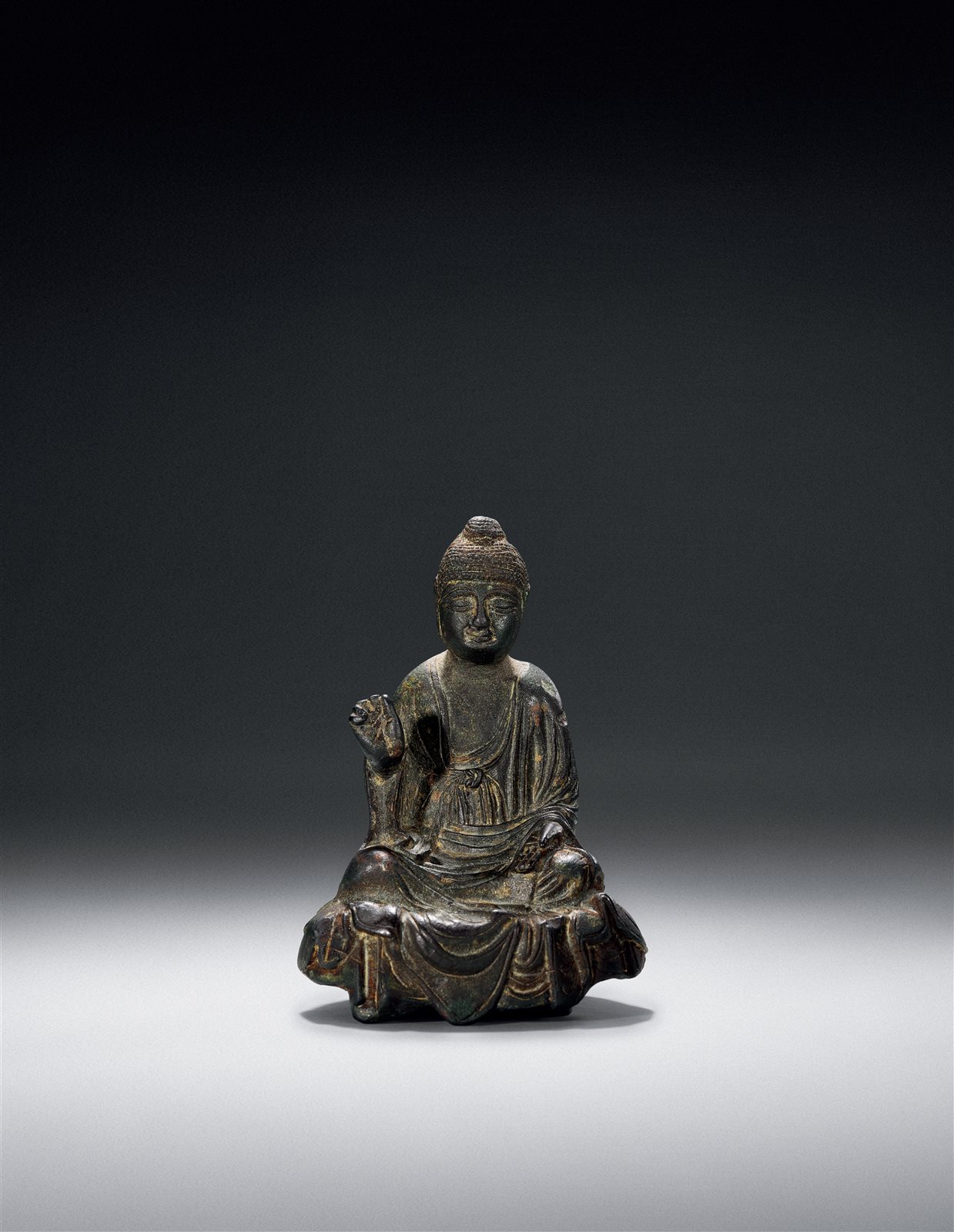 明 铜释迦牟尼