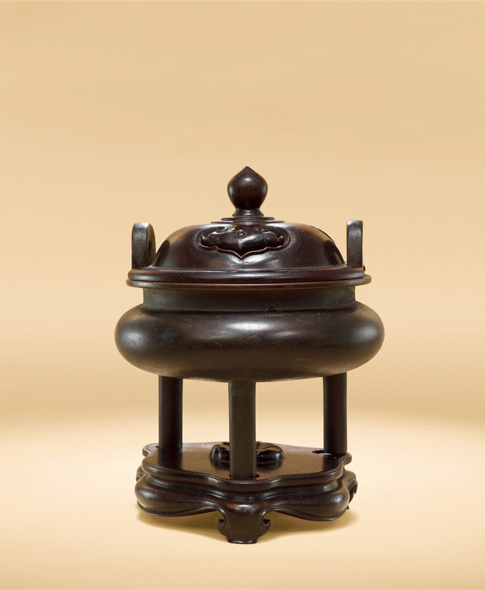 铜三足鼎式炉