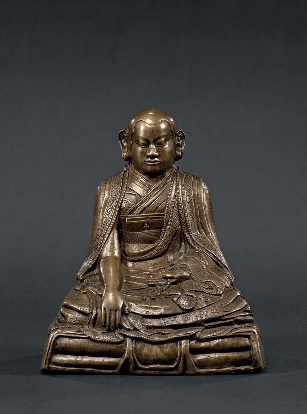 十七世纪 合金铜贡乔臣列桑布