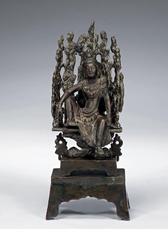 十二世纪 铜自在观音