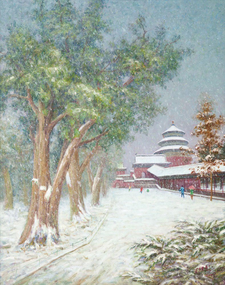 天坛瑞雪