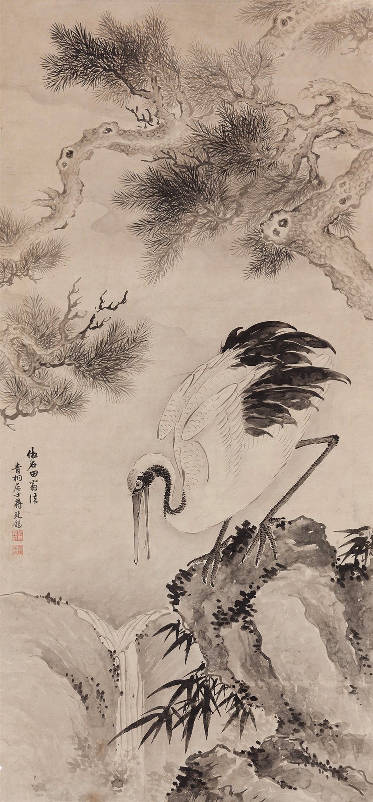 松鹤图