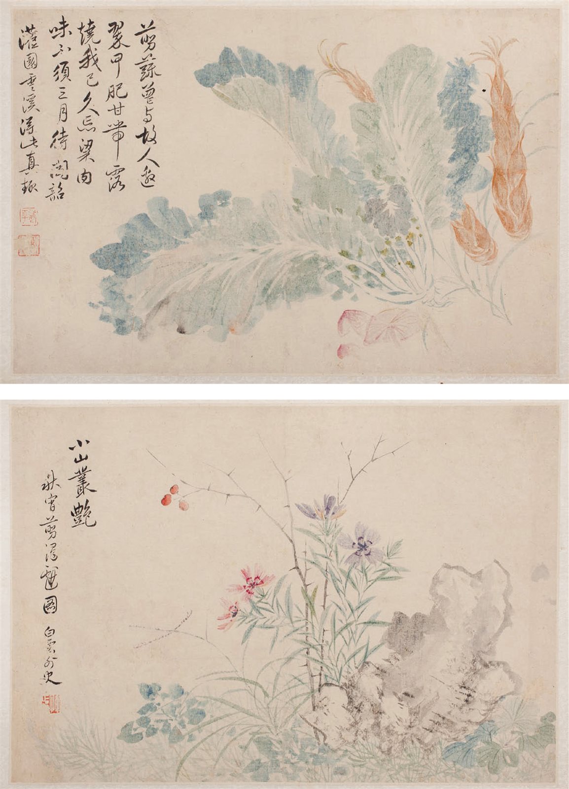 山水花卉册