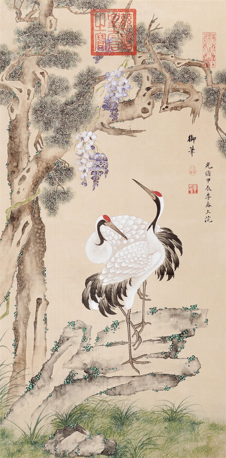 松鹤图