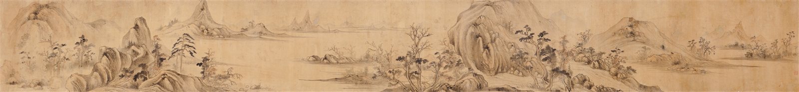 溪山无尽图
