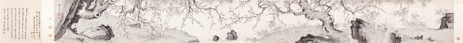 岁寒三友图卷