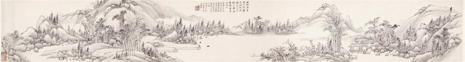 溪山秋色