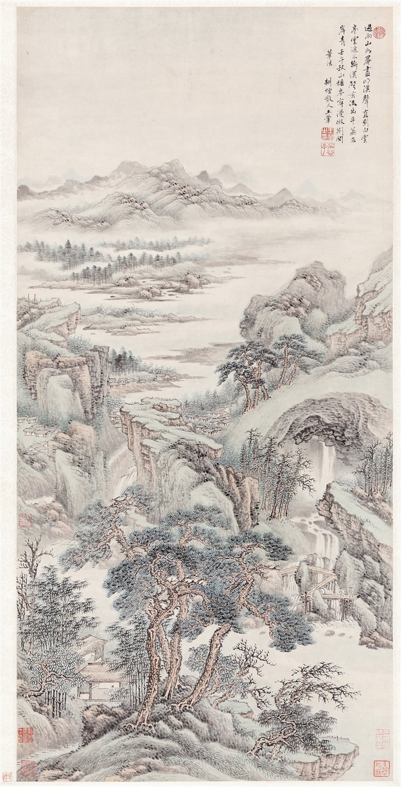 仿王山水