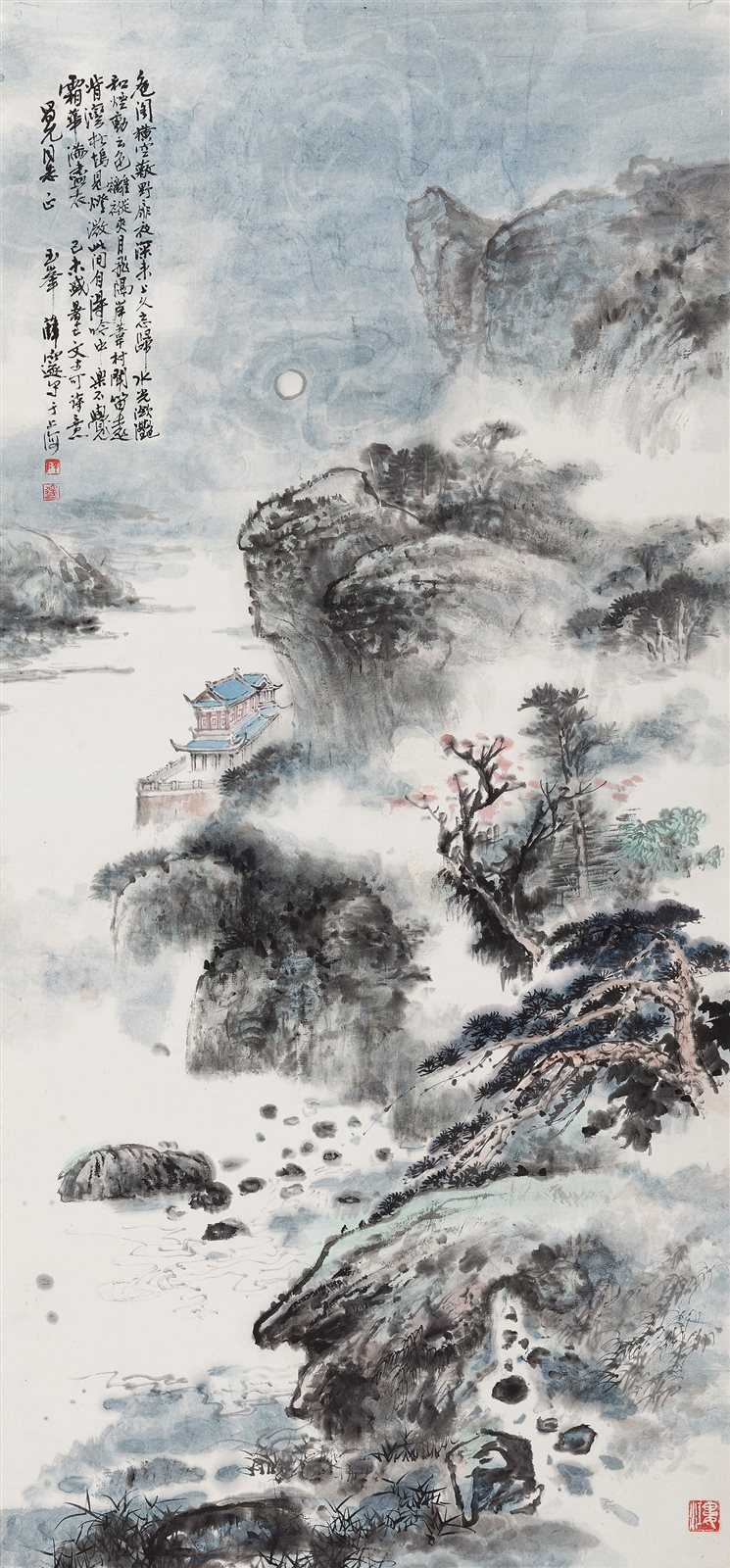 松江楼阁图
