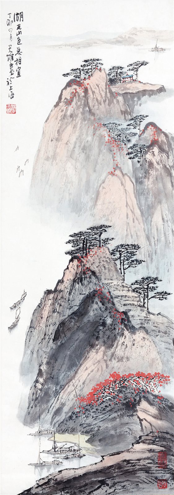 湖光山色