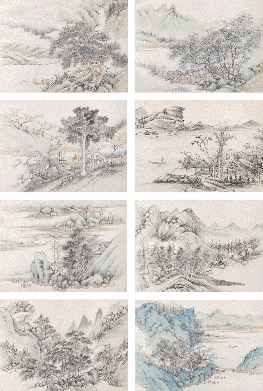 山水册